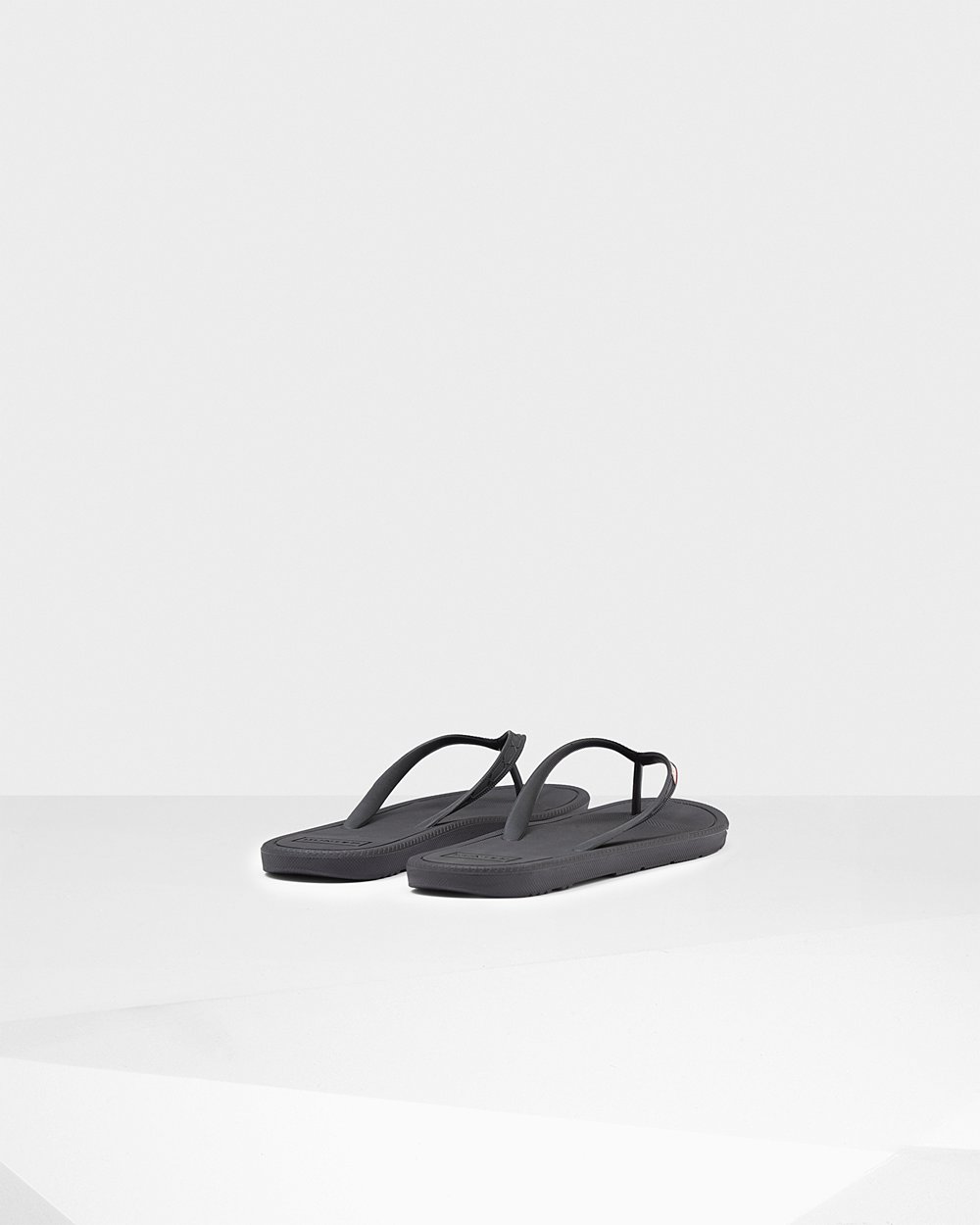 Mens Flip Flops - Hunter Original (45LOBRVKW) - Black